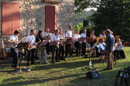 Big Band Machine in concerto a Villa Brandi a Siena