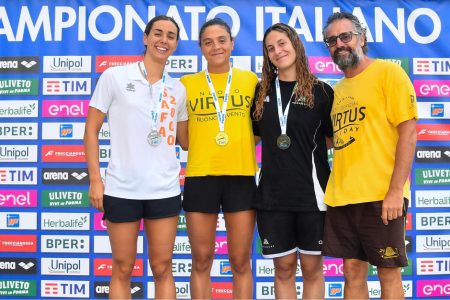 Virtus Buonconvento show ai Campionati Italiani Lifesaving